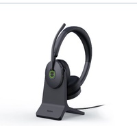 Yealink WH68 Hybrid with Charging Stand DECT & Bluetooth  Wireless Technology, 4-Mic Hybrid ANC, 4-Mic Noise Cancellation, All-Day-Wearing Comfort