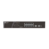 Ruijie Reyee RG-ES110GDS-P 8 ports for PoE/PoE+ 2 SFP ports: Unmanaged Switch