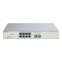 Ruijie Reyee L3 Managed Switch 8-Port 2.5 Gbps PoE++ 2-Port 10Gbps SFP+ 370W PoE