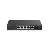 Ruijie Reyee ES206MG-P 4-Port 2.5G PoE+ 1x 2.5G Port 1x SFP+ Port Switch 70W