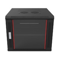 REDBACK RACKS WM-6409 19 inch Wall Mounted Data Rack 9RU Single Section