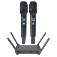 Sonken WMTD1 Dual UHF True Diversity Wireless Microphone  Portable System 2CH