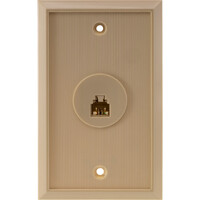 Modular Telephone Wall Plate