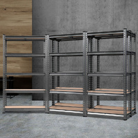 Giantz 5x1.5M Garage Shelving Warehouse Rack Pallet Racking Storage Charcoal