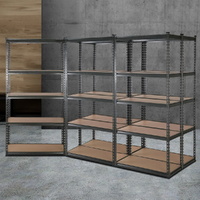 Giantz 5x1.8M Garage Shelving Warehouse Rack Pallet Racking Storage Charcoal