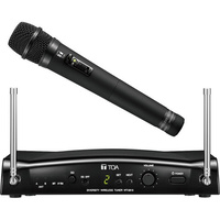 TOA WS5225F01AS 636-666MHz 16Channel UHF Wireless Handheld Microphone Kit 