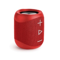 BlueAnt X1 14W Portable Bluetooth Speaker with Microphone Red Immersive Sound