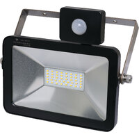 Genlamp 20W 240V AC IP65 Natural White LED Floodlight With Motion Sensor