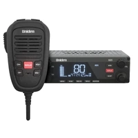Uniden DIN Mount UHF CB Radio X85 with 80 Channels and 104 Fire Channels 