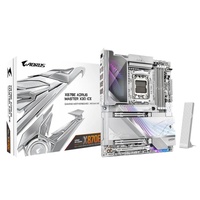 Gigabyte X870E A MASTER X3D ICE: AM5, DDR5 256GB, ALC1220, 10GbE+5GbE LAN, Wi-Fi 7, BT 5.4, Q-Flash, GCC, ATX, Win11, Ryzen 7000–9000