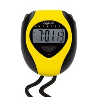 digitech XC0275 Digital Sports Stopwatch with Alarm and Calendar Functions 