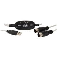 USB MIDI Interface Connect Keyboards Controllers Instruments Sound Cards