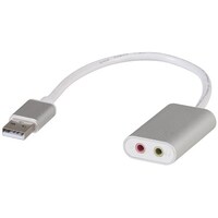 USB2.0 to 3.5mm Audio Converter  Analogue Interface 3.5mm Stereo Audio Output