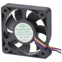 Sirocco 50mm 3 Wire 12V DC Ball Bearing Fan XC5055