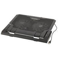Nextech Dual Fan Cooling Pad for Notepad  Unique non slip design
