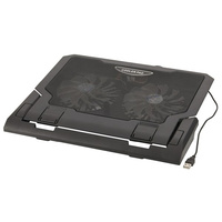 Nextech 5VDC Notebook Cooling Pad with Silent Dual 140mm Fan Non Slip Design
