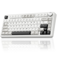SOLAKAKA A75 75% Gasket Mechanical Keyboard Tri-Mode Hot-Swap Knob
