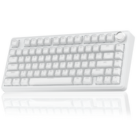 SOLAKAKA A75 75% Gasket Mechanical Keyboard Tri-Mode Hot-Swap Knob