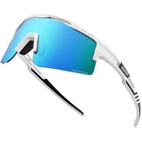 OutdoorMaster Hawk II Polarized Sports Sunglasses for Men Women, TAC 100% UV400 Protection TR90 Frame Cycling Sunglasses, Baseball Running Fishing Gol