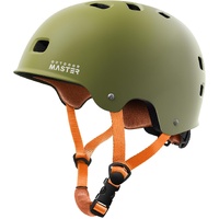 OutdoorMaster Skateboard Bike Helmet for Adults &Youth - Multi-Sport Certified Impact Resistant with 2 Removable Liners & Ventilation for Scooter-Matt
