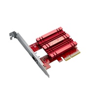 Asus 10GBase T PCIe Network Adapter Backward Compatible RJ45Port and builtin QoS