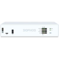 Sophos XGS 88 Security Firewall Appliance, Desktop, FW 9.9G, TP 2.0G, VPN 6.0G, 4x2.5GbE.