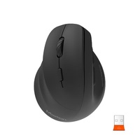 XM5106 MEETION Left Handed Ergo Wireless Vertical Mouse Black