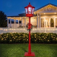 1.8M Christmas Lights Post Lamp LED Outdoor Decorations Jingle Jollys