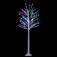 Jingle Jollys Christmas Tree 1.7m Twigs 120 RGB LED Lights Xmas Trees Decoration