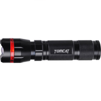 Tomcat 3Watt Ultra Durable High Power Focusing Xtime Vicious LED Torch Black  
