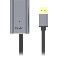 UNITEK USB3.0 Extension Lead with DC Jack 5m
