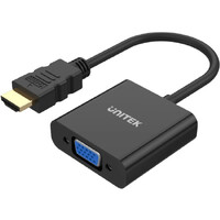 UNITEK HDMI TO VGA Adapter with 3.5mm Audio & USB Power port