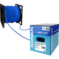 305m utp cat5 solid cable blue 