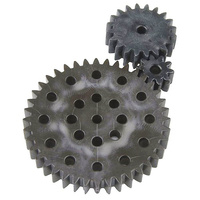 Worm Drive Set  three different spur gears