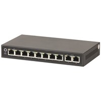 Digitech 10 Port Gigabit PoE Network Switch