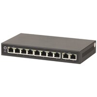 Digitech 10 Port Gigabit PoE Network Switch