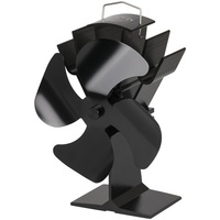Digitech Heat Powered Fireplace Fan faster circulates warm air More Circulation