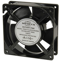Sirocco 120mm 240V Standard Fan  Size 120 x 120 x 38mm 