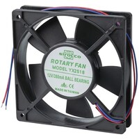 Sirocco 120mm 12VDC Thin Ball Bearing Flylead Connection Cooling Fan 