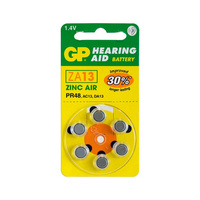 GP Hearing Aid Battery Size 13 PR48 AC13 6Pk