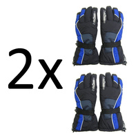 2X Zero Degree Winter Snowboard Adult SKI GLOVES Pair NEW with Tags ZE0001