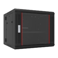 REDBACK RACKS ZH-6609W 19 inch Wall Mounted Data Rack 9RU Double Section