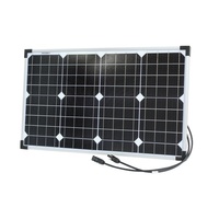 Powertech 12V 40W High Performance & Aluminium Mount Monocrystalline Solar Panel
