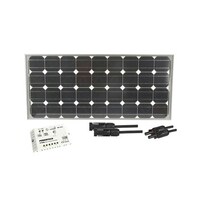 Powertech 80W Recreational Solar Package Deal Include panel regulator Connectors