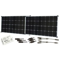 Powertech 340W Premium Recreational Solar Package PV cable male Female connector 