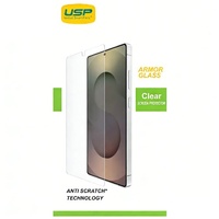 USP Samsung Galaxy S25 5G / Galaxy S24 5G (6.2') Armor Glass Screen Protector - 9H Hardness, Scratch-Resistance, 5 Years Warranty