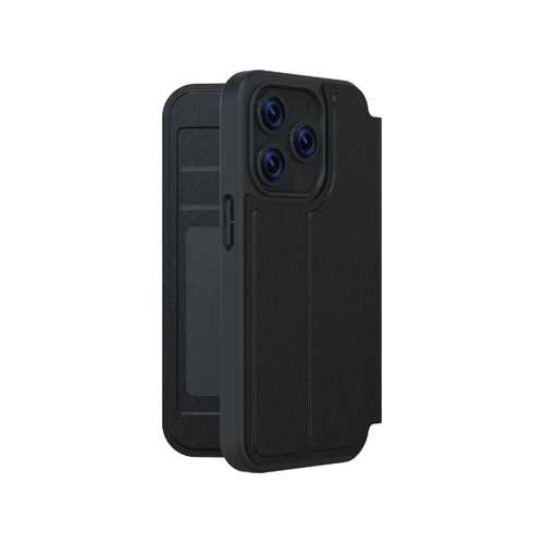 3sixT SlimFolio - iPhone 15 Pro - (MS)(RC) Black