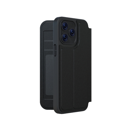 3sixT SlimFolio - iPhone 15 Pro Max - (MS)(RC) Black