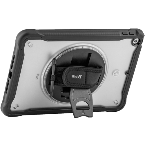 3sixT Rugged All One - iPad 10.2 Gen 7/8/9 - Clear/Black