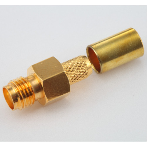 SMA Female Connector for L-240 Coaxial Cable Bulkhead Rear Mount ACC-PT-00188